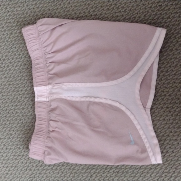 Women's Pink Nike Tempo Shorts - Picture 6 of 8